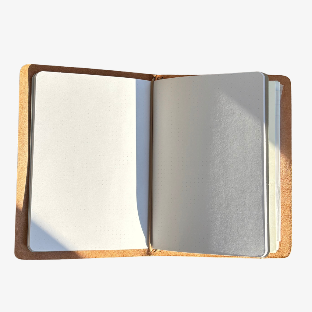 NOTEBOOK - SEAWHITE STAPLE BOUND