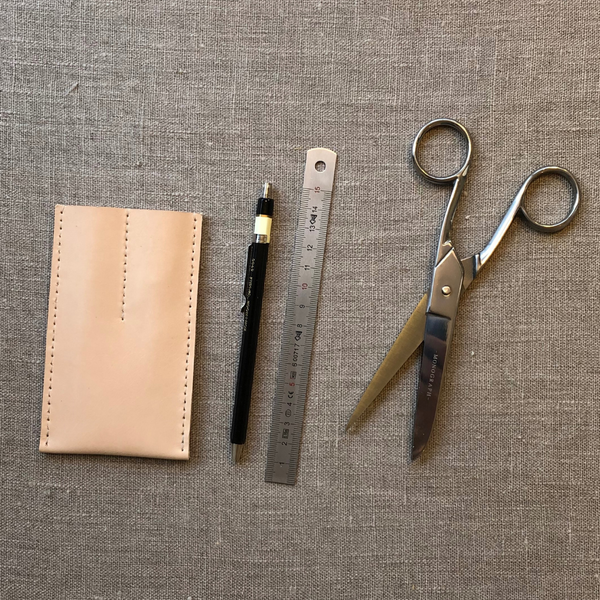FLAT PENCIL CASE WITH TOOLS